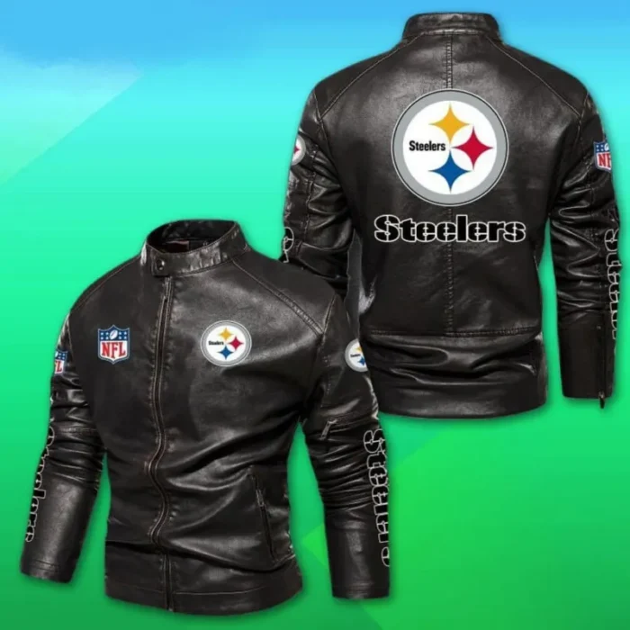 Team Pittsburgh Steelers Leather Jacket