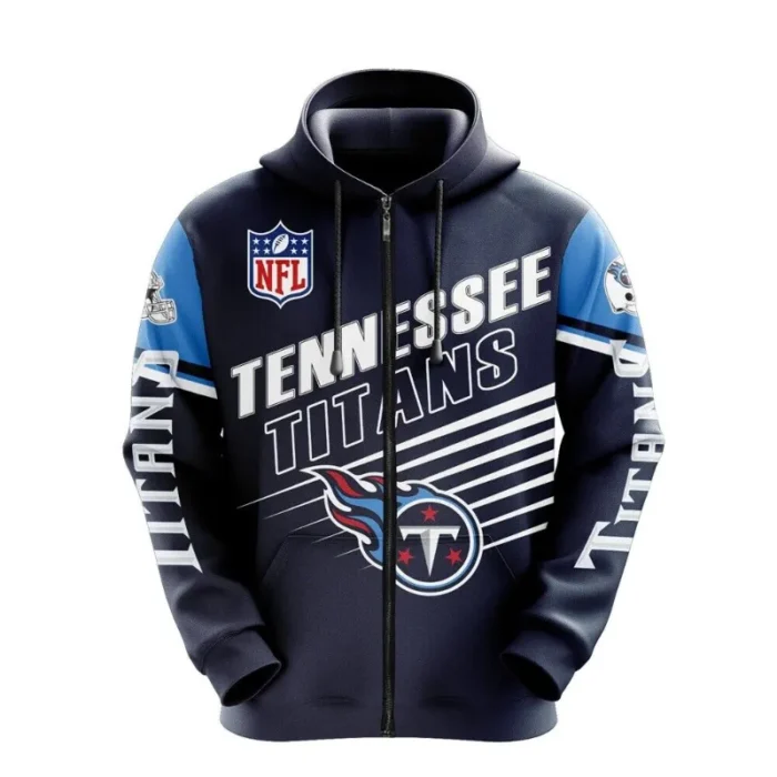 Tennessee Titans Zip Up Hoodie Sale