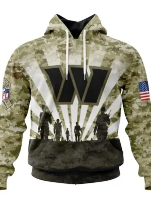 Washington Commanders Salute To Service Hoodie