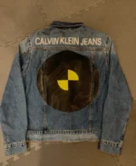 ASAP Rocky Calvin Klein Denim Jacket back