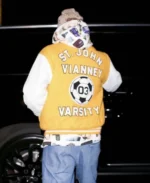 Asap Rocky SJV Varsity Jacket back