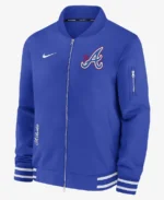 Atlanta Braves Bomber Jacket Blue