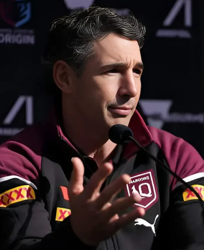 Billy Slater Queensland Maroons Zip Jacket model front