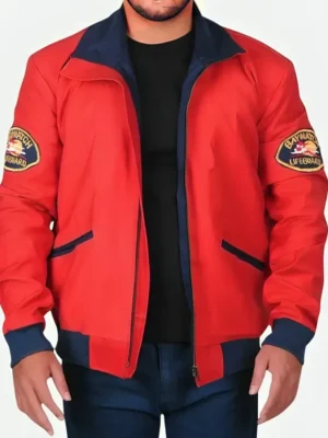 David Hasselhoff Baywatch Jacket front