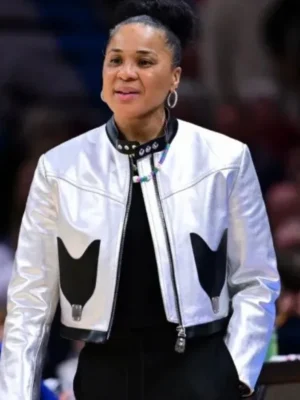 Dawn Staley NCAA Final Tournament Silver Jacket front