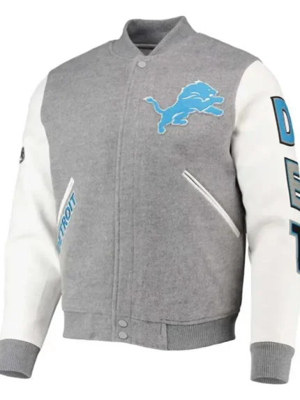 Detroit Lions Wool Jacket