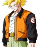 Dragon Ball Z Goku Jacket attitude front