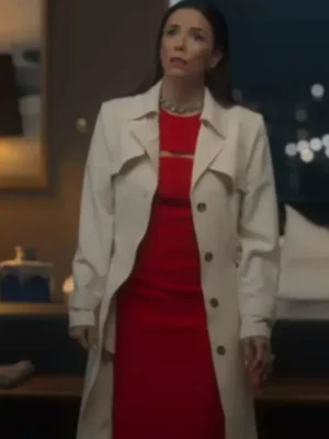 Eva Longoria Land of Women Trench Coat full front