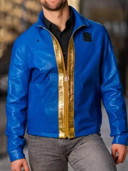 Fallout 76 Leather Jacket front