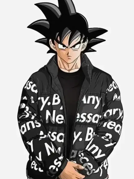 Goku Drip Jacket attitude front
