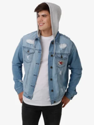 Kansas City Chiefs Denim Jacket Men