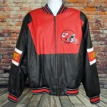 Kansas City Chiefs Leather Zip Jacket
