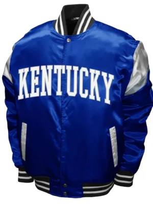 Kentucky Wildcats Power Satin Jacket front