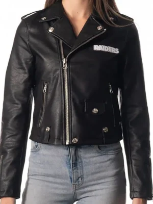 Las Vegas Raiders Leather Jacket