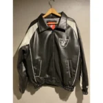 Las Vegas Raiders NFL Leather Jacket