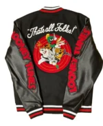 Looney Tunes Varsity Jacket Print
