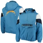 Los Angeles Chargers Starter Blue Pullover Jacket