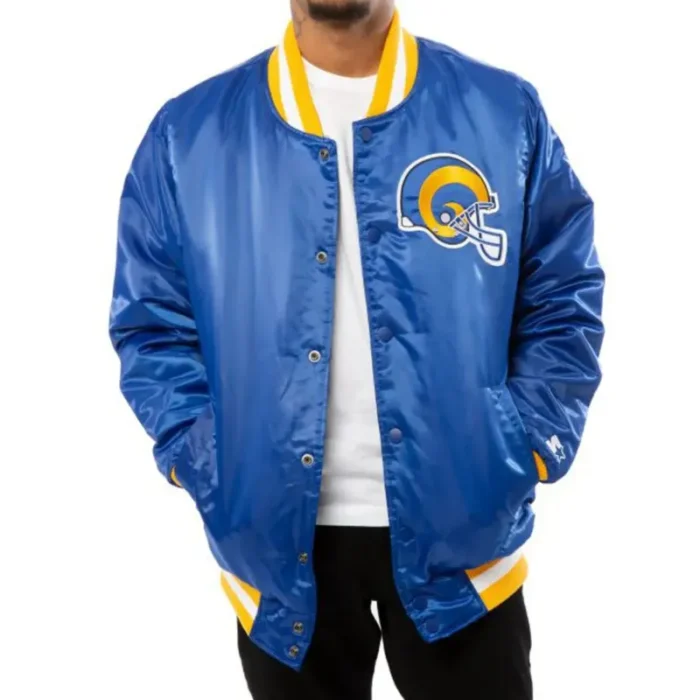 Los Angeles Rams Starter Blue Jacket