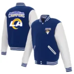 Los Angeles Rams Super Bowl Blue Jacket