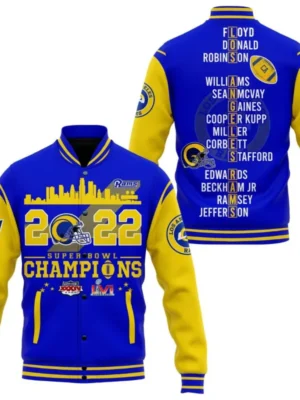 Los Angeles Rams Super Bowl Wool Jacket
