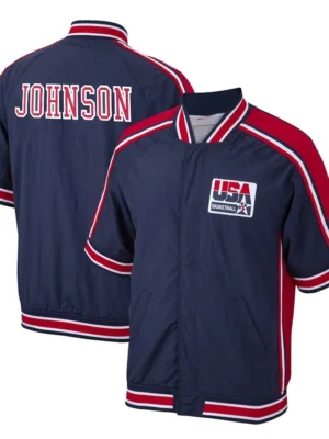 Magic Johnson USA Basketball Jacket