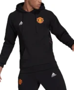 Manchester United Hoodie Black