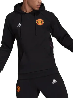 Manchester United Hoodie Black
