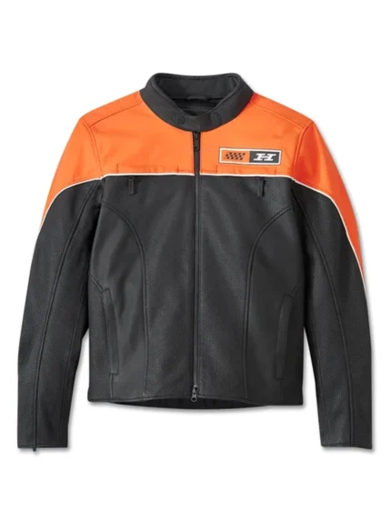 Men's Depeyster Leather Jacket back