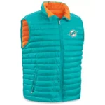 Miami Dolphins Zip Vest