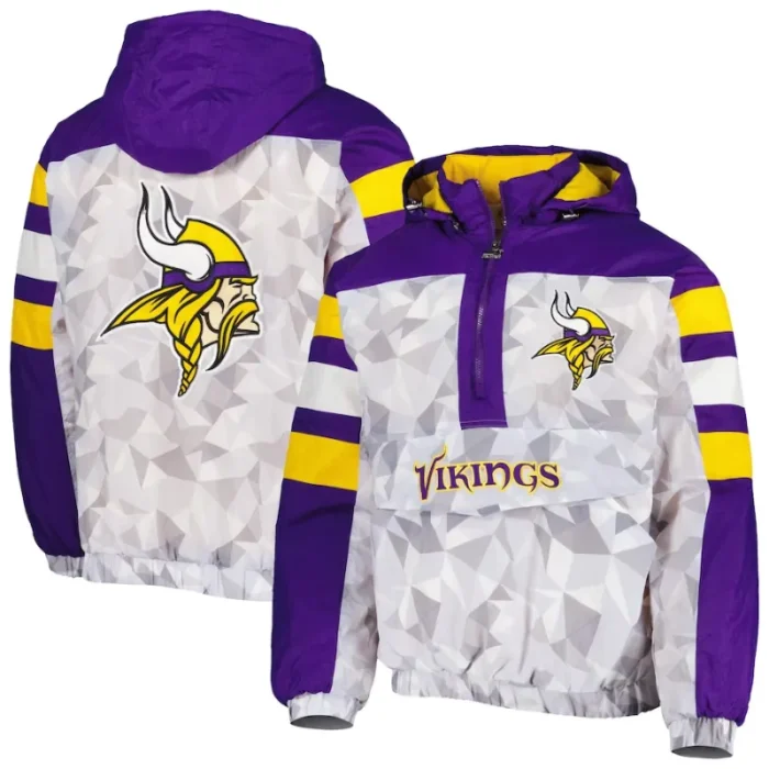 Minnesota Vikings Pullover Starter Jacket Sale