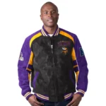 Minnesota Vikings Suede Jacket
