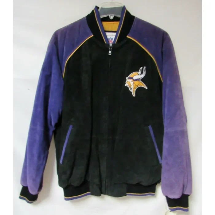 Minnesota Vikings Suede Jacket Sale