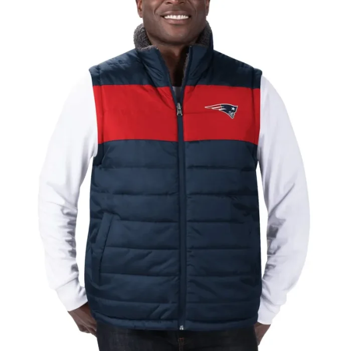 New England Patriots Zip Vest