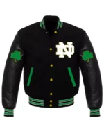 Notre Dame Varsity Jacket Black