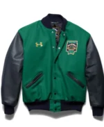 Notre Dame Varsity Jacket Green