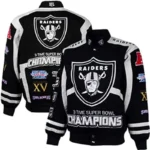 Oakland Raiders Championship Black Jacket