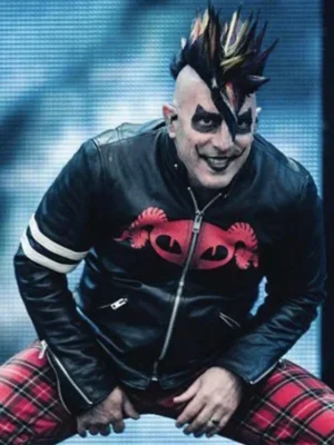 Puscifer Maynard James Keenan Striped Jacket front