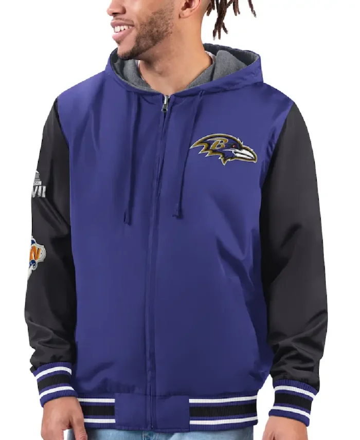 Ravens Jacket Blue