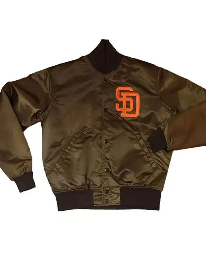 San Diego Padres Emma Stone Jacket front