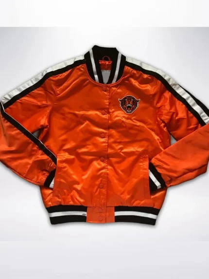Script BC Lions Orange Jacket front