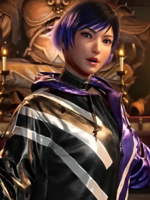 Tekken 8 Reina Jacket side front