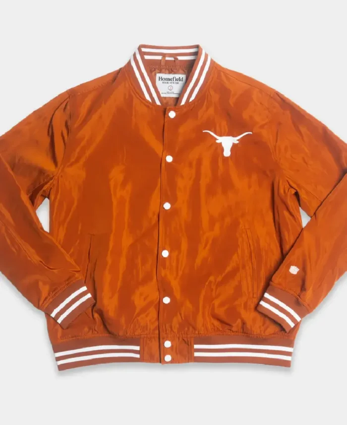 Texas Longhorns Bomber Satin Jacket