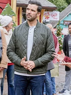 You, Me and The Christmas Trees Jack Connor Quilted Jacket