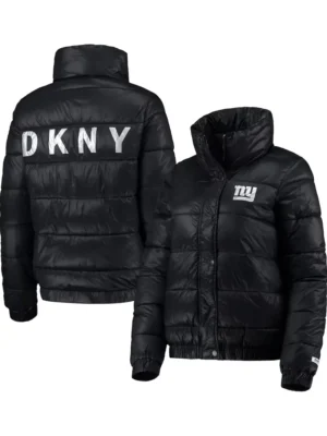 DKNY Puffer Jacket front & back