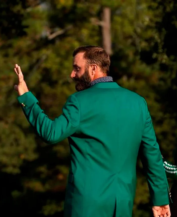 Dustin Johnson Green Jacket back