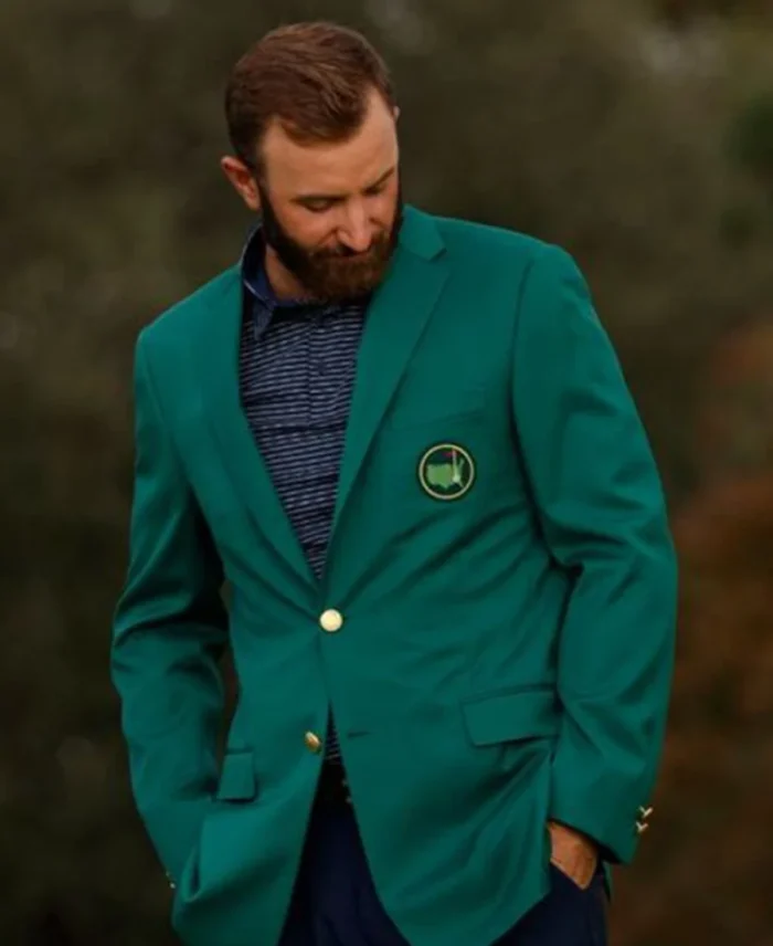 Dustin Johnson Green Jacket front