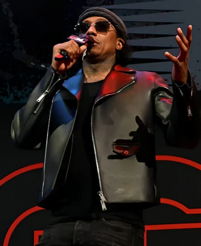 Global Gaming League Nick Cannon Leather Jacket