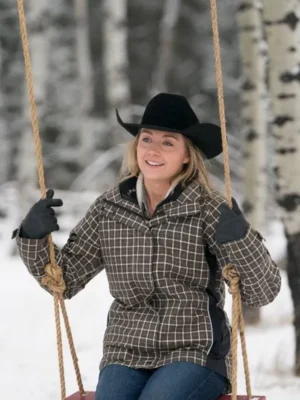 Heartland Amy Fleming Plaid Jacket