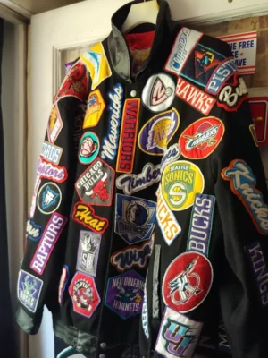 Jeff Hamilton NBA Jacket front