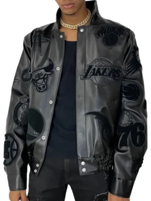 Jeff Hamilton NBA jacket front